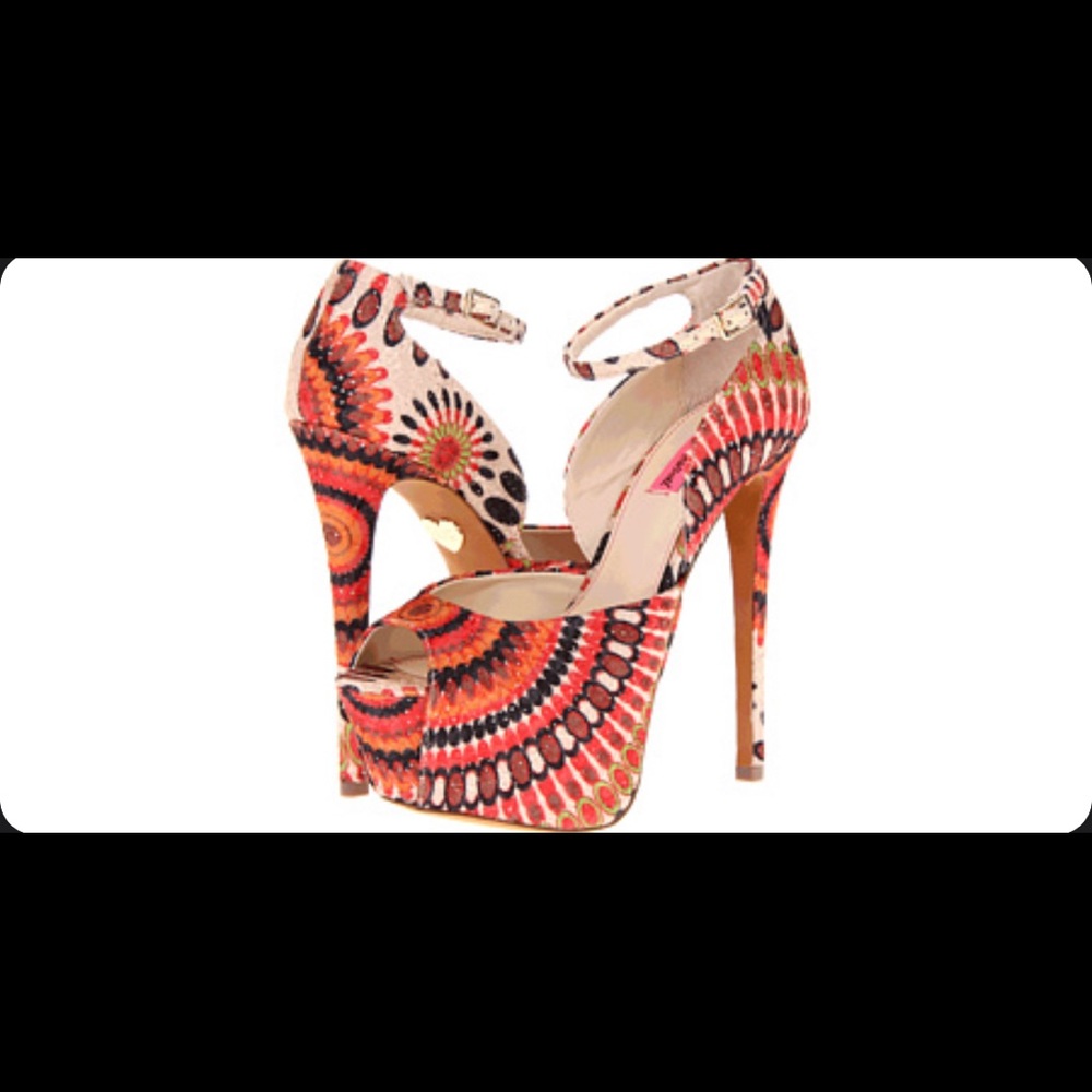 Betsey Johnson platform heels